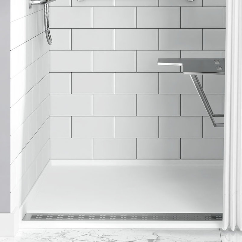 American Standard Townsend 38'' W 38'' D Square Shower Base Wayfair